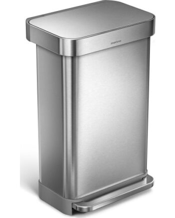 Simplehuman Affaldsspand Liter Pedal Børstet Stål