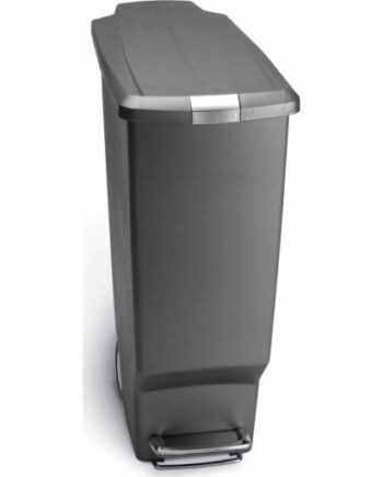 Simplehuman Affaldsspand Liter Pedal Grå Plastik