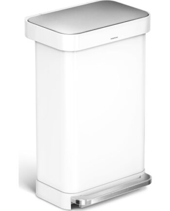 Simplehuman Affaldsspand Liter Pedal Hvid