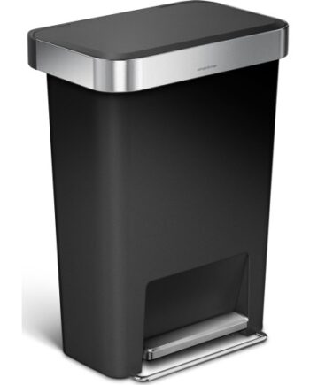 Simplehuman Affaldsspand Liter Pedal Sort Plastik