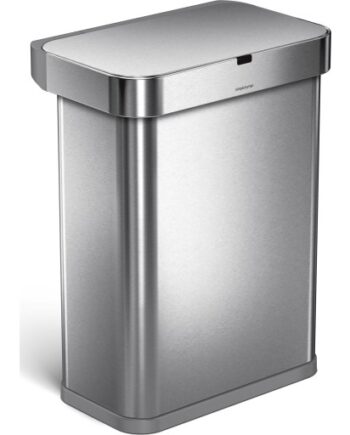 Simplehuman Affaldsspand Liter Sensor Børstet Stål