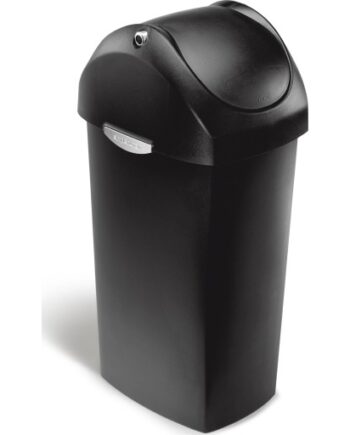 Simplehuman Affaldsspand Liter Sort Plastik