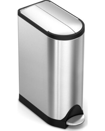 Simplehuman Butterfly Affaldsspand Liter Pedal Børstet Stål
