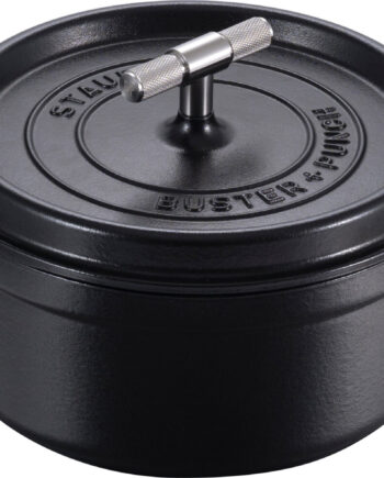 Staub Buster  Punch Cocotte Sort