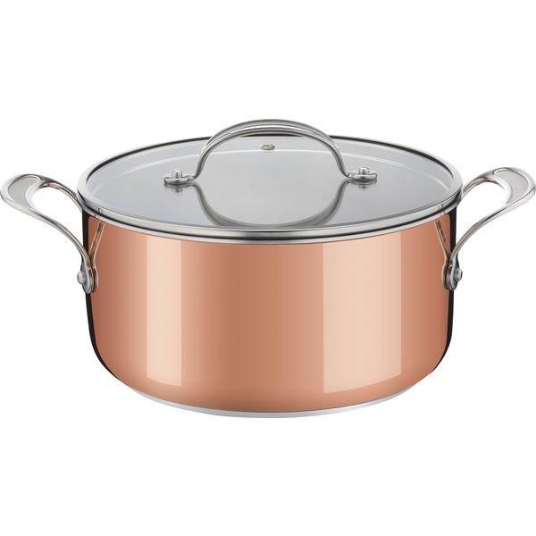 Tefal E4904644 Jamie Oliver Premium Triply Kobber Gryde Ltr