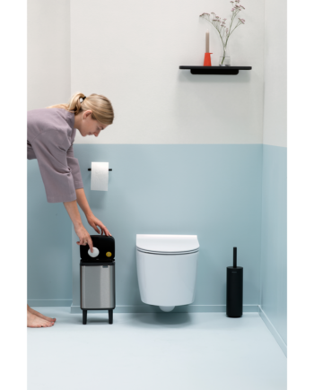 Affaldsspand Liter Høj Brabantia Matt Steel Fingerprint Proof