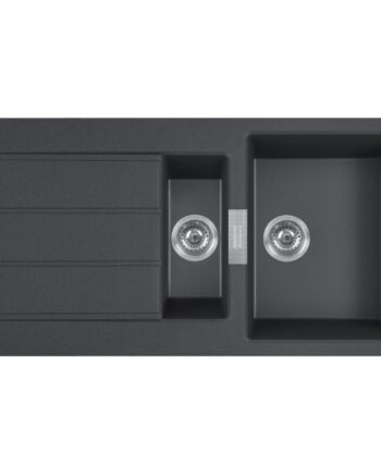 Franke Tecktonite S2d 651 100 Køkkenvask 100x50 Sort