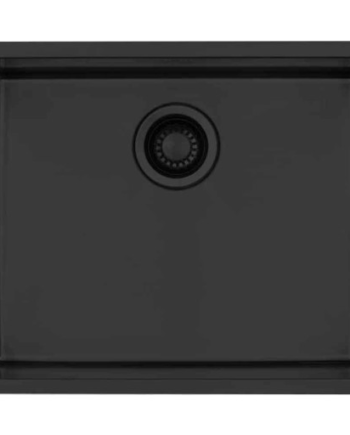 Lavabo Kubus 500 Soft Køkkenvask 54x44 Mat Sort