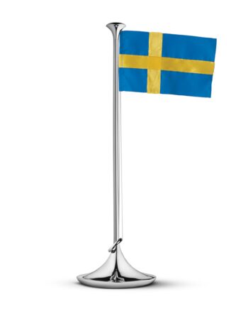 Georg Jensen Dåbsflag Stål Med Dåbsmotiver Svensk