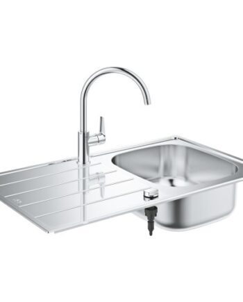 Grohe K200 Køkkenvask Inkl Køkkenarmatur 86x50 Rustfrit Stål