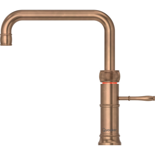 Quooker Classic Fusion Square Køkkenarmatur Bruneret Messing