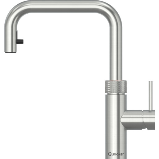 Quooker Flex Square Køkkenarmatur Udtrækstud Stål