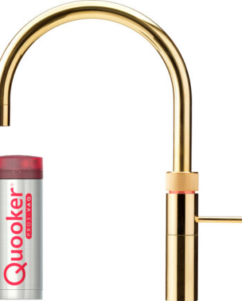 Quooker Fusion Round Pro3 Køkkenarmatur Kogende Vand Messing