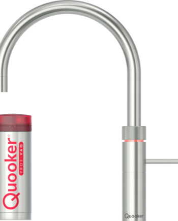 Quooker Fusion Round Pro3 Køkkenarmatur Kogende Vand Stål