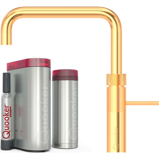 Quooker Fusion Square Pro3 Køkkenarmatur Guld