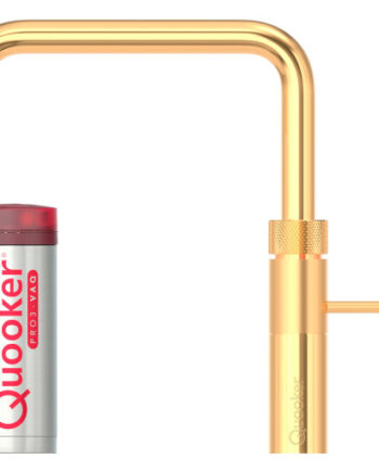 Quooker Fusion Square Pro3 Køkkenarmatur Kogende Vand Guld