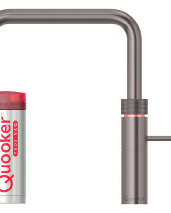 Quooker Fusion Square Pro3 Køkkenarmatur Kogende Vand Sort Krom