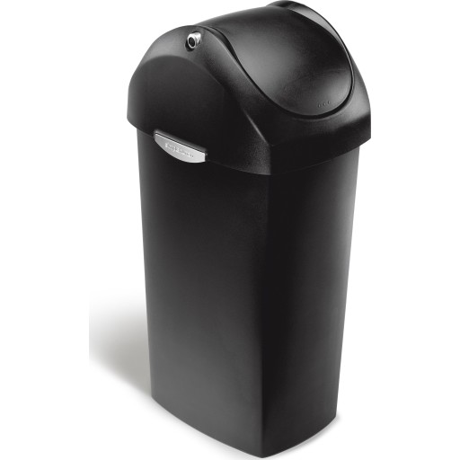 Simplehuman Affaldsspand Liter Sort Plastik