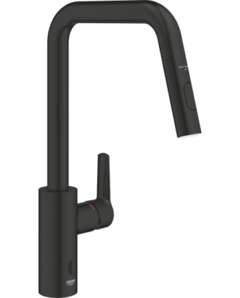 Grohe Start Hybrid Køkkenarmatur Berøringsfrit Sort