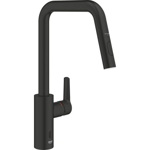 Grohe Start Hybrid Køkkenarmatur Berøringsfrit Sort