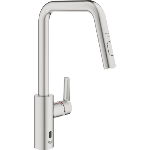 Grohe Start Hybrid Køkkenarmatur Berøringsfrit Stål