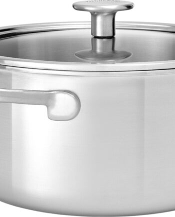 Kitchenaid Multiply Casserole With Lid Silver