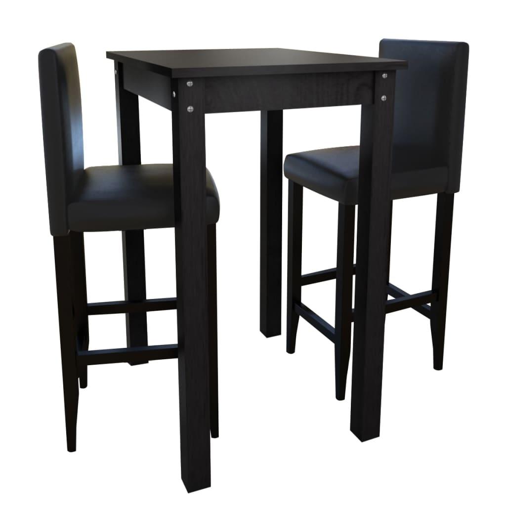 Barbord Med Barstole Sort