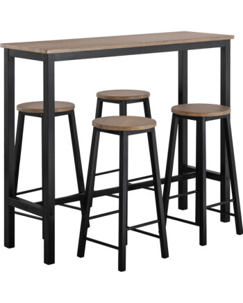 Barbord Med Stole Komplet Spisegruppe Til Køkken Brun Borde Gt Barborde Daily Living