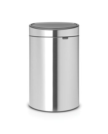 Brabantia Touch Bin Recycle  Matt Steel Fingerprint Proof