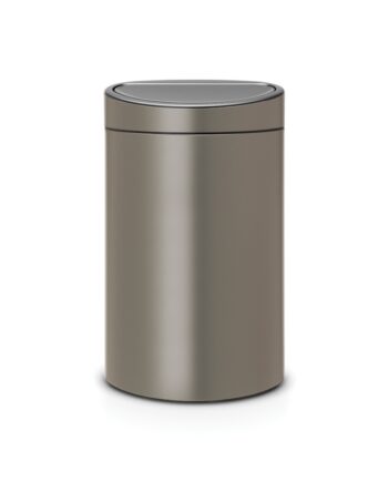 Brabantia Touch Bin Recycle  Platinum
