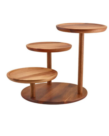 Genware Acacia Wood Trins Platformforhøjer