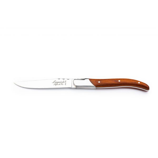 Grillknive Laguiole Pakka Rose Sæt Sdv