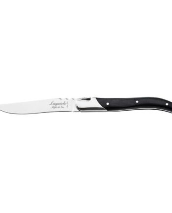 Grillknive Laguiole Sort Ebenholts Sæt Sdv
