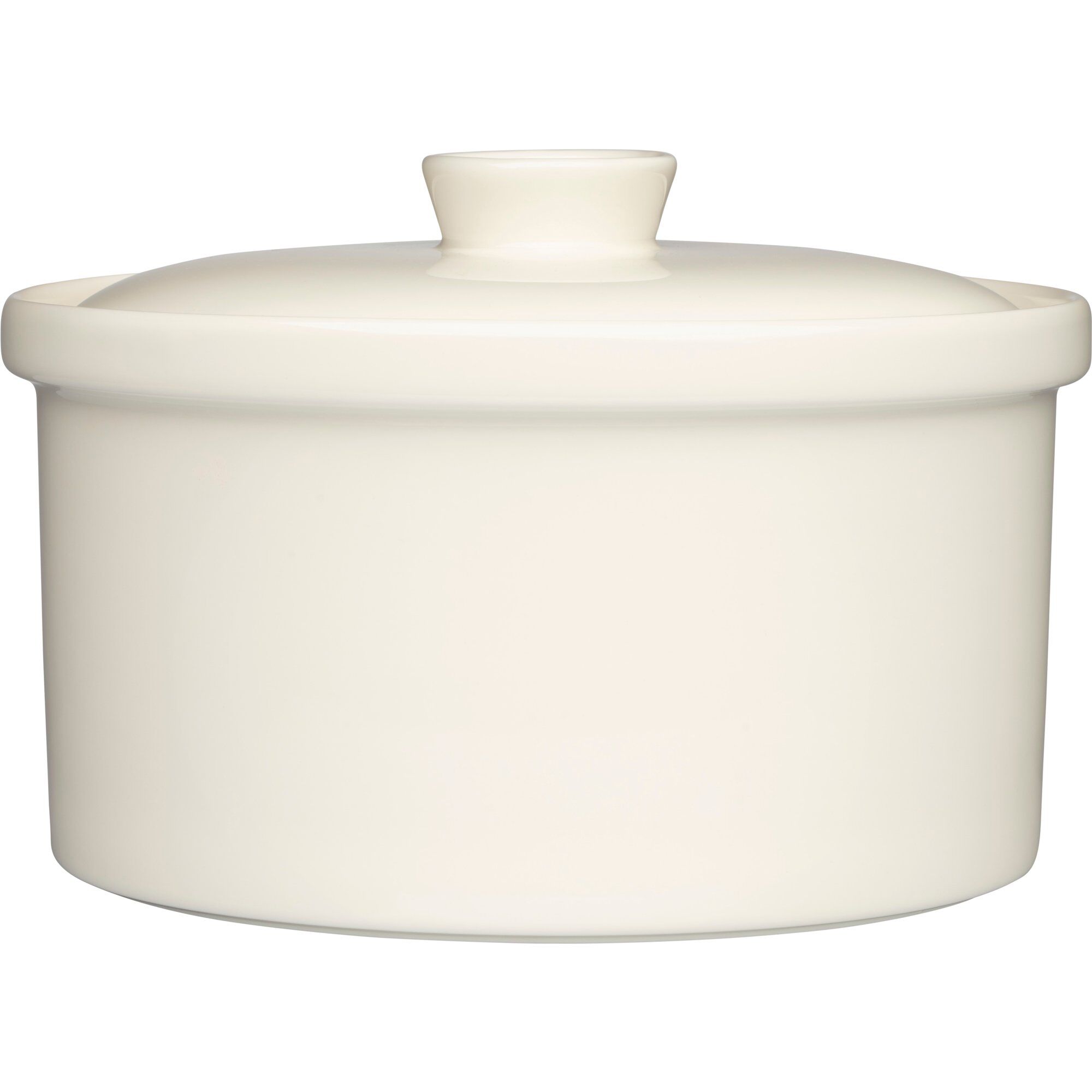 Iittala Teema Gryde Med Låg Liter Hvid