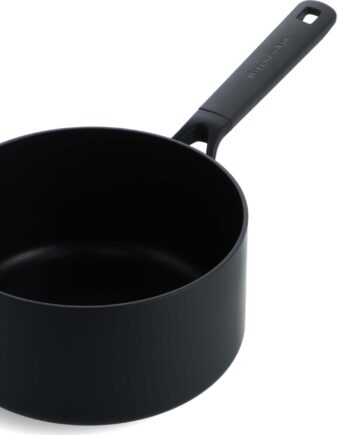 Kitchenaid Classic Forged Saucepan Black 20cm