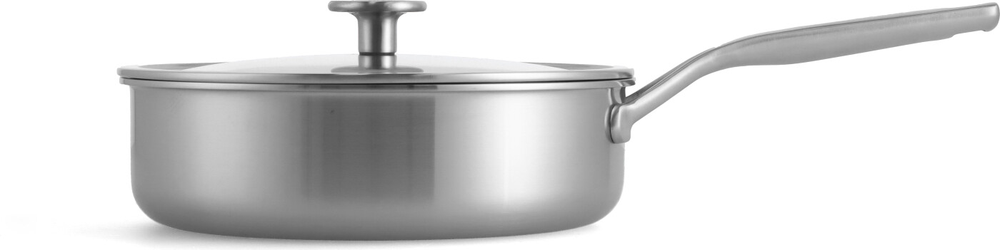Kitchenaid Multiply Skillet With Lid Silver