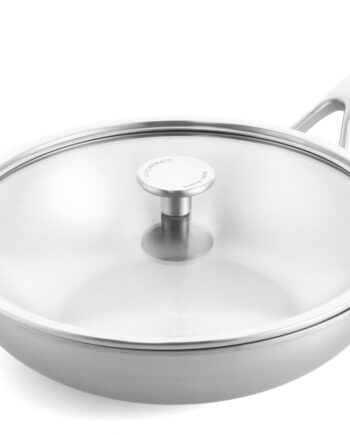 Kitchenaid Multiply Wok With Lid Silver