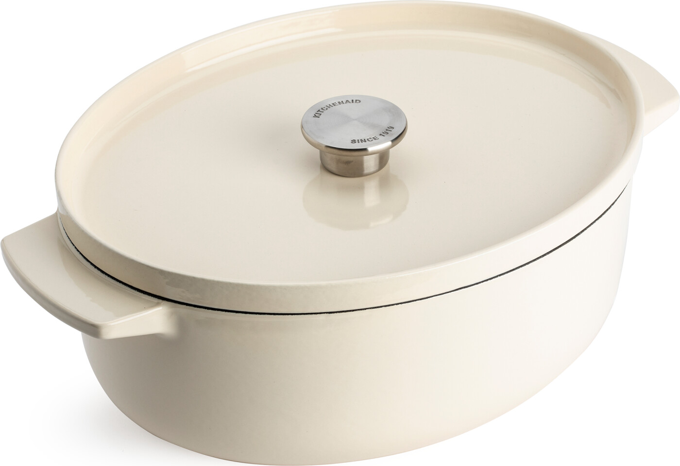 Kitchenaid Oval Casserole Almond Cream