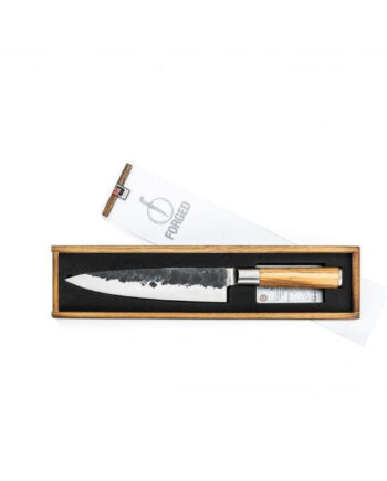 Køkkenkniv Smedet Oliven Sdv 18cm