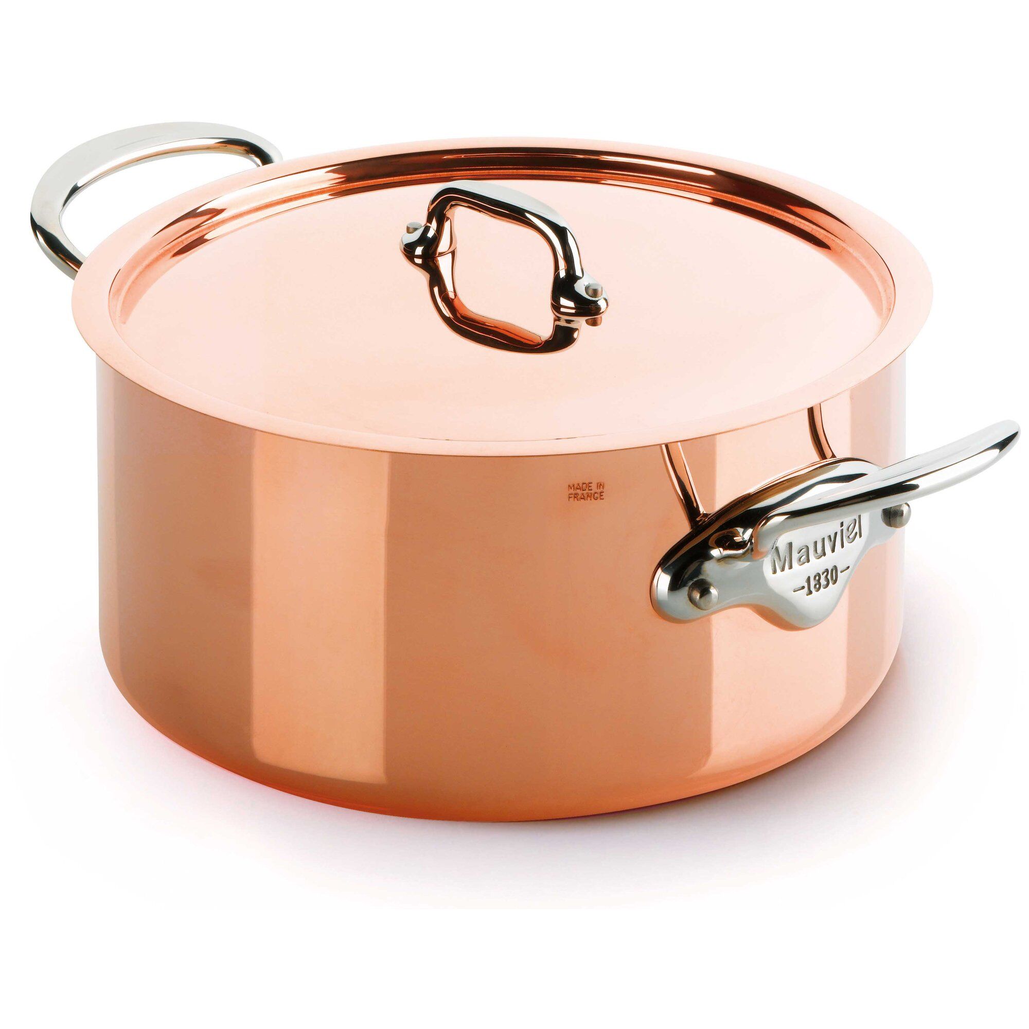 Mauviel M150s Gryde Med Låg