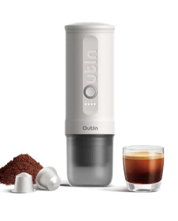 Outin Nano Bærbar Espressomaskine Hvid