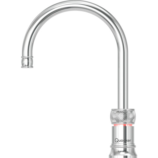 Quooker Classic Nordic Round Kogende Køkkenarmatur Krom