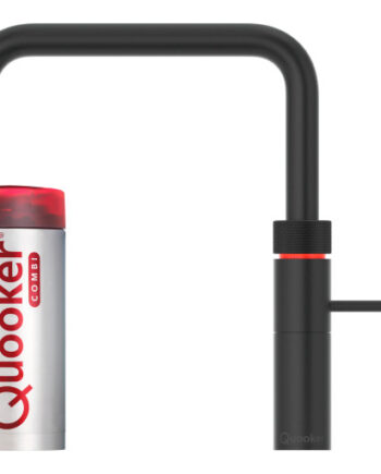 Quooker Fusion Square Combi Køkkenarmatur Kogende Vand Sort