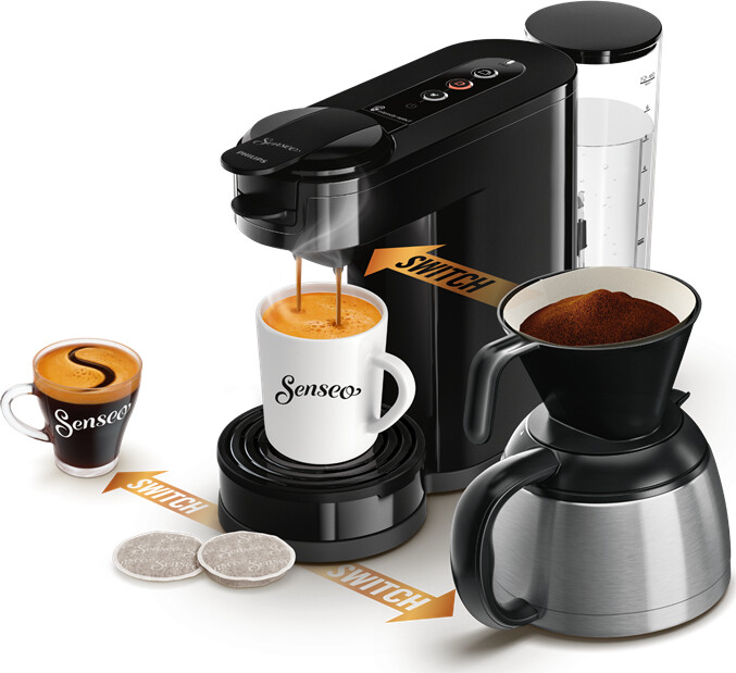 Senseo Switch Kaffemaskine Hd6594 Sort