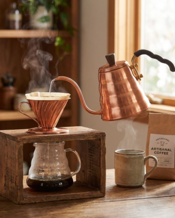 V60 Buono Drip Kedel Kobber 900
