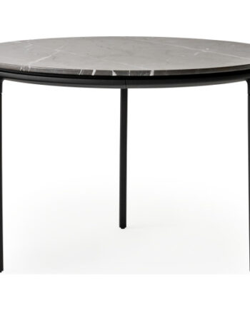 Vipp 423 Coffee Table ø60 Grå Marmor