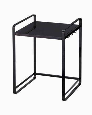 Yamazaki Indsats Til Køkken Med Udtræk Farver Sort Rektangulær Metal 5cm 35cm 50cm Sort 5cm 35cm 50cm Thora