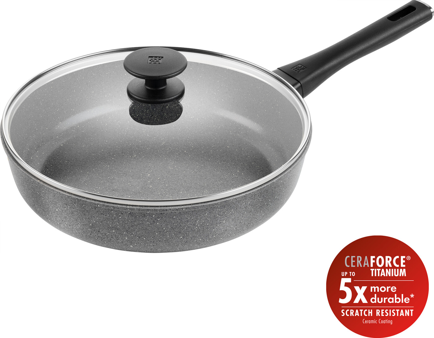 Zwilling Terreno Plus Sauterpande Keramisk Grå