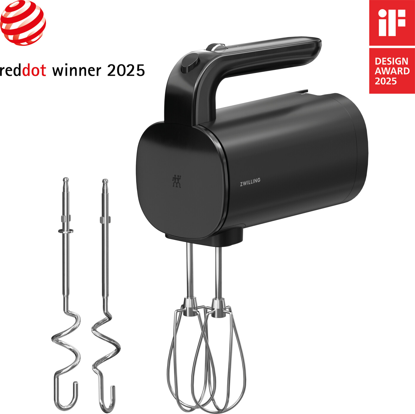 Zwilling Xtend Ledfri Håndmixer Sort