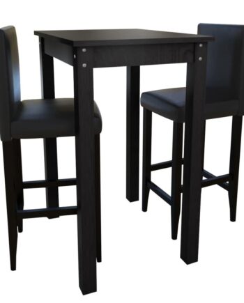 Barbord Med Barstole Sort
